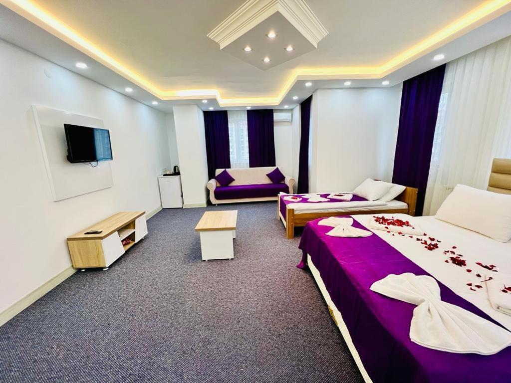 Lahza Apart Hotel ทรับซอน ภายนอก รูปภาพ